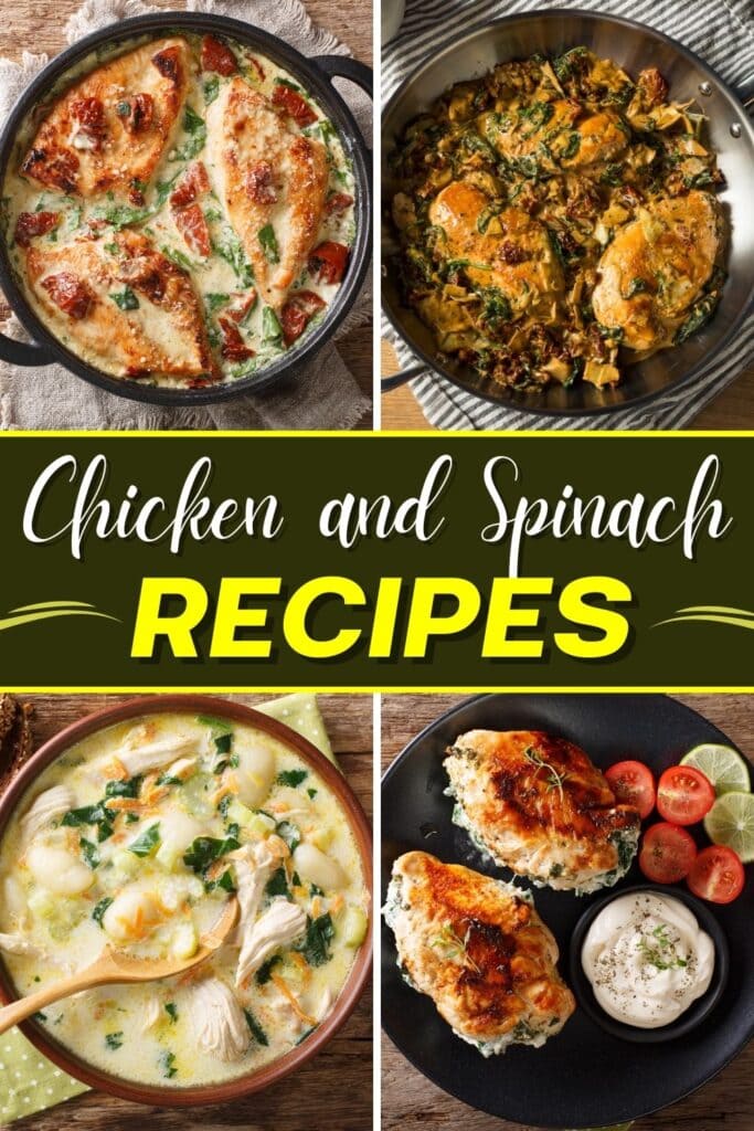 Chicken and Spinach Recipes