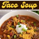 Easy Crockpot Taco Soup Recipe