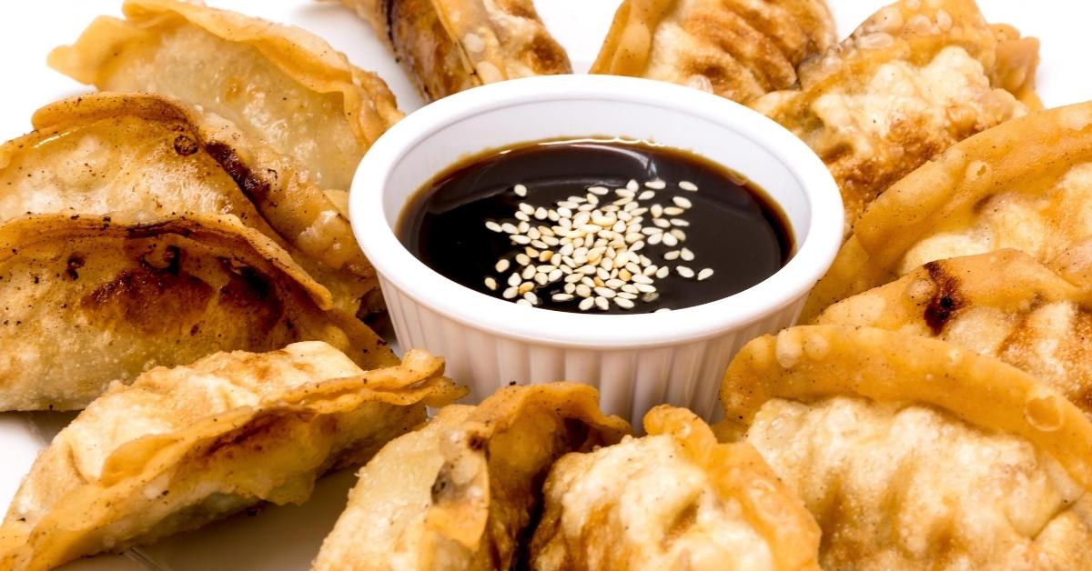 Homemade Hoisin Sauce with Dumplings