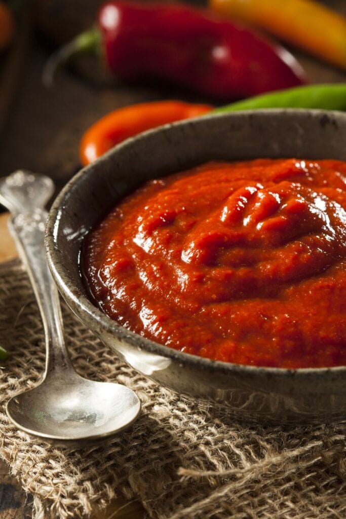 If you're looking so spice up your dishes, these recipes will do the trick! Shown in picture: Homemade Sriracha Sauce in a Bowl