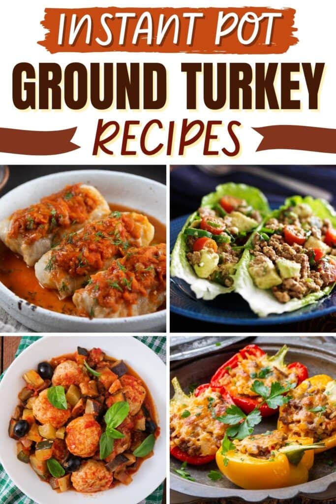 Instant Pot Ground Turkey Recipes