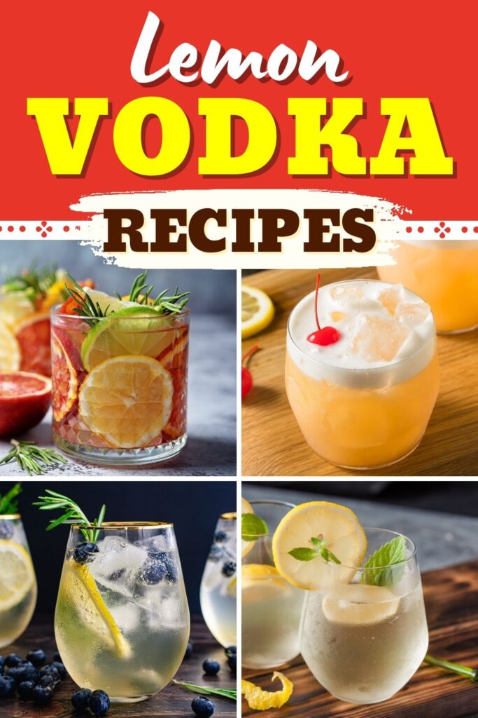 Lemon Vodka Recipes