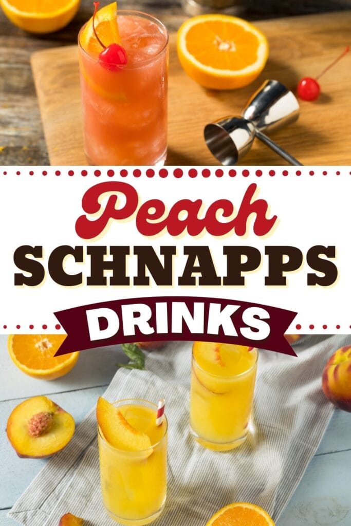 Peach Schnapps Drinks