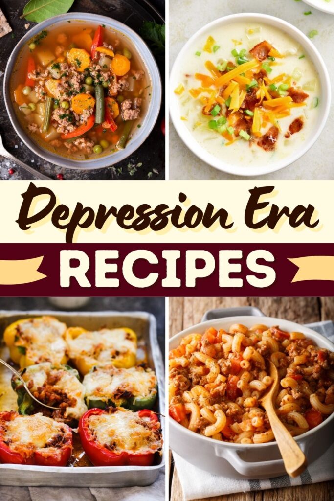 Depression Era Recipes