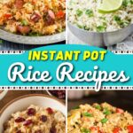 Instant Pot Rice Recipes