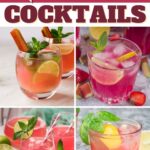 Rhubarb Cocktails