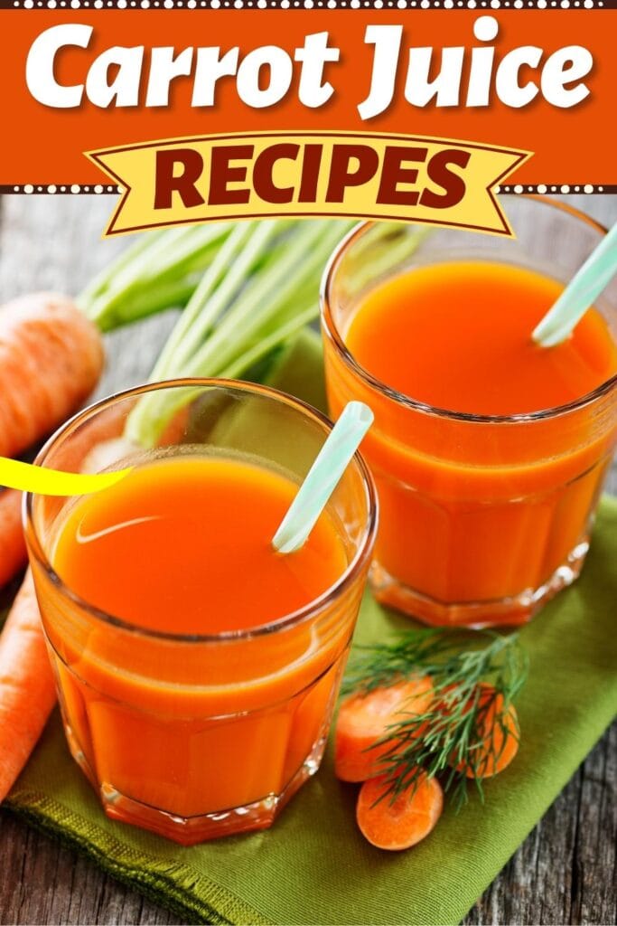 Carrot Juice Recipes