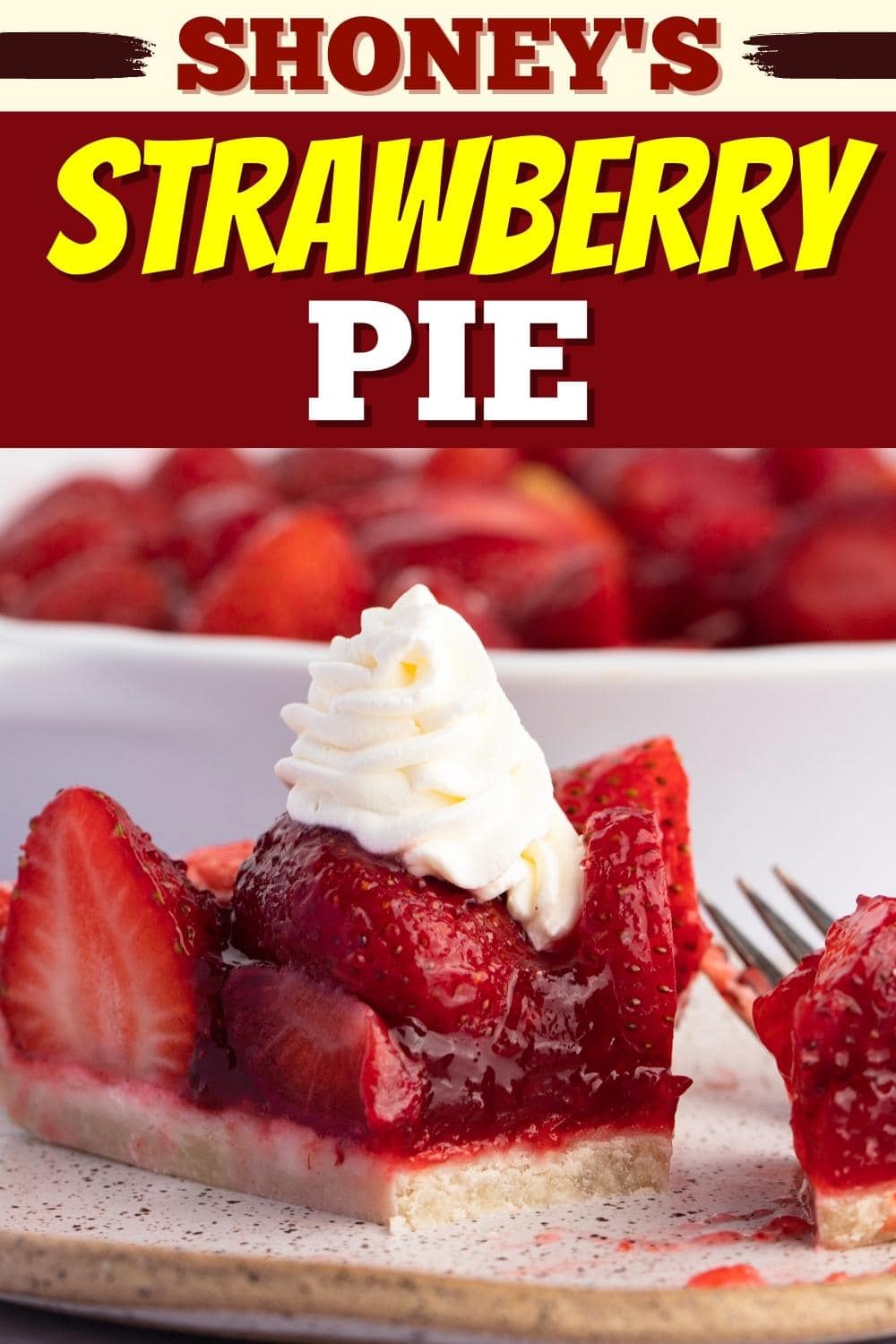 Shoney's Strawberry Pie