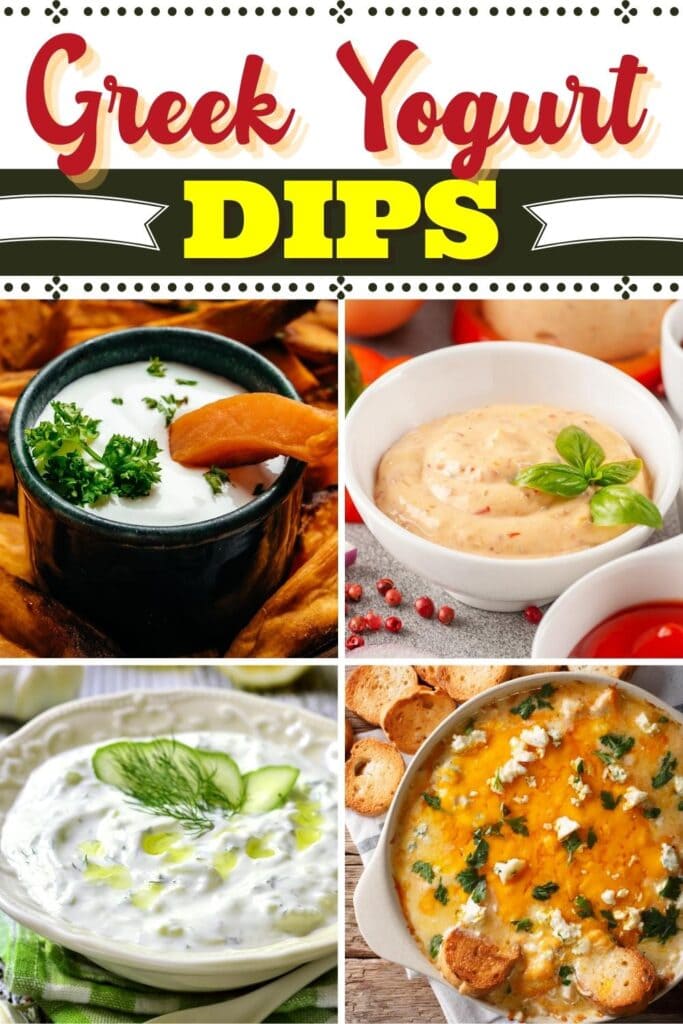 Greek Yogurt Dips