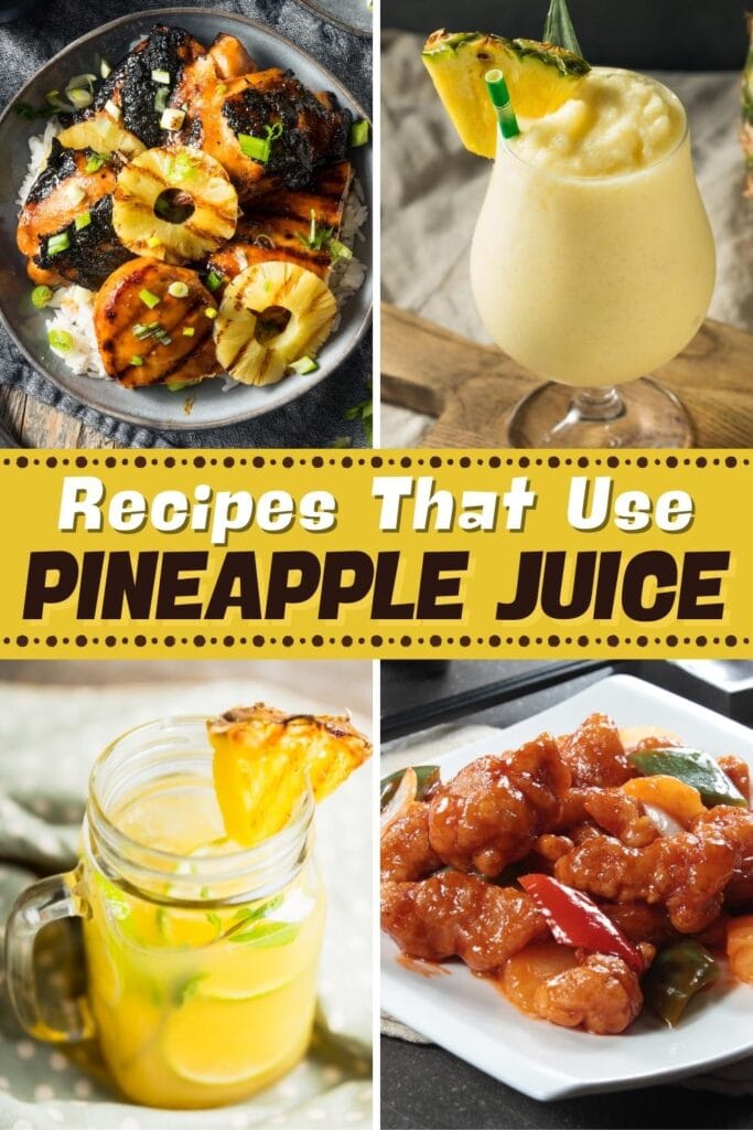 Recipes That Use Pineapple Juice