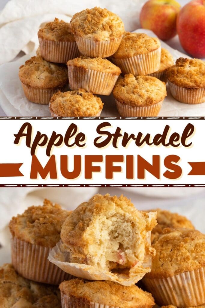 Apple Strudel Muffins