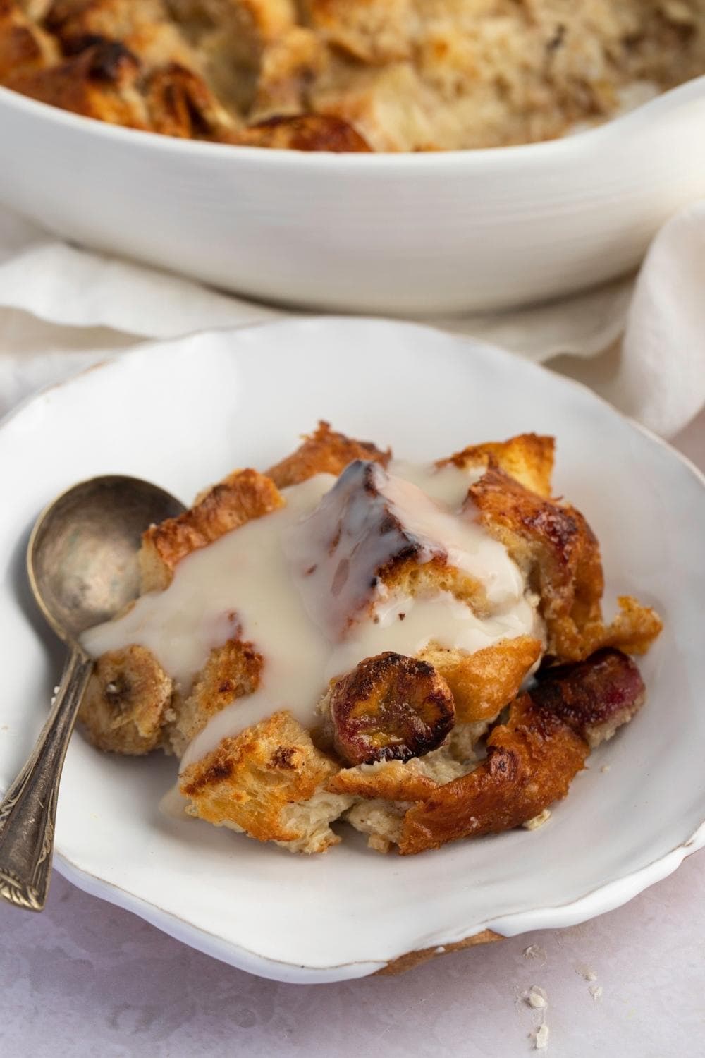 Banana Bread Pudding