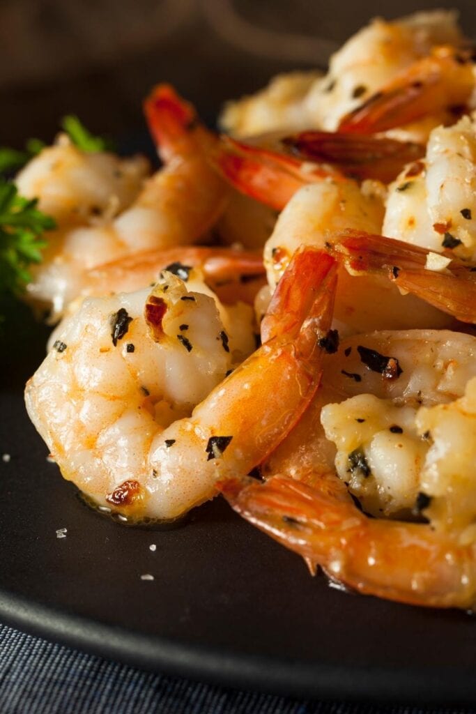 Homemade Sauteed Shrimp with Herbs