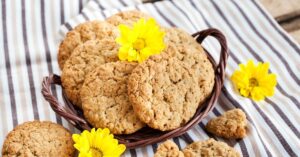 Homemade Oatmeal Peanut Butter Cookies