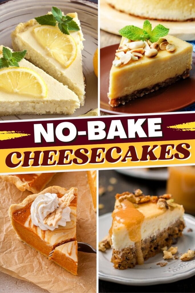 No-Bake Cheesecakes