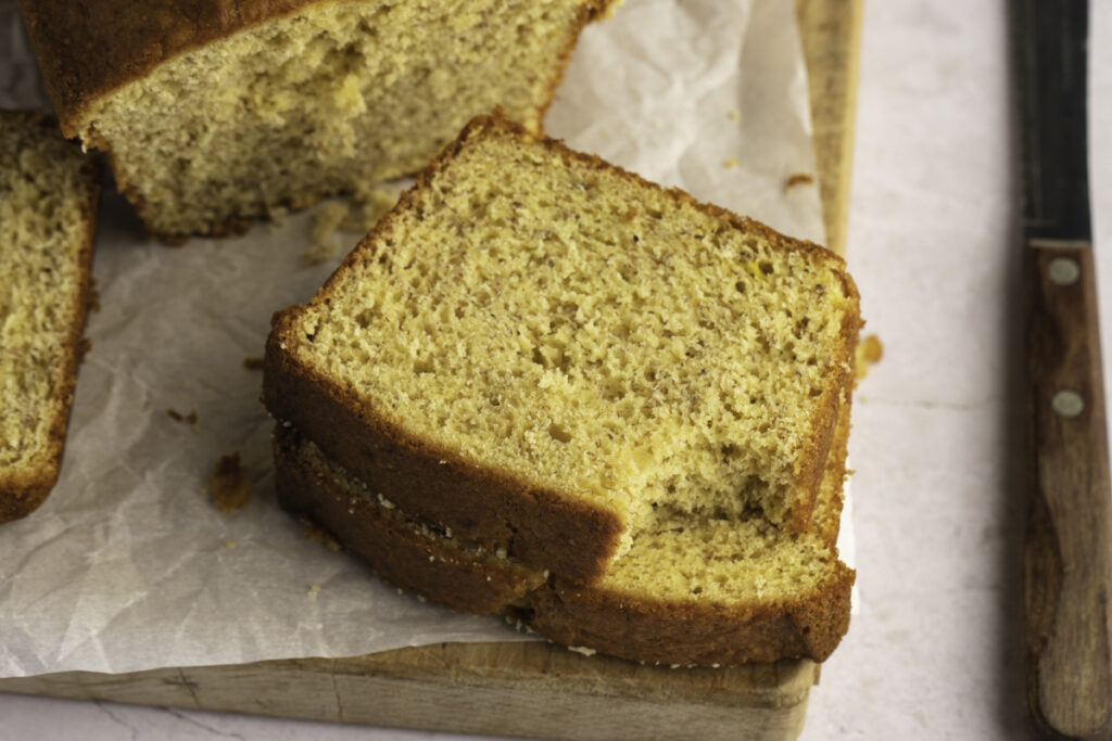 Soft and Fluffy Banana Bread