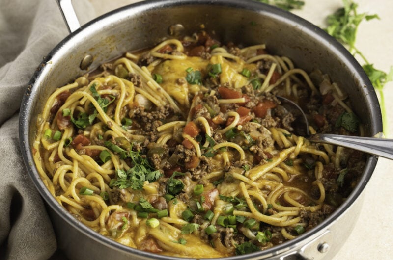 Easy Taco Spaghetti Recipe