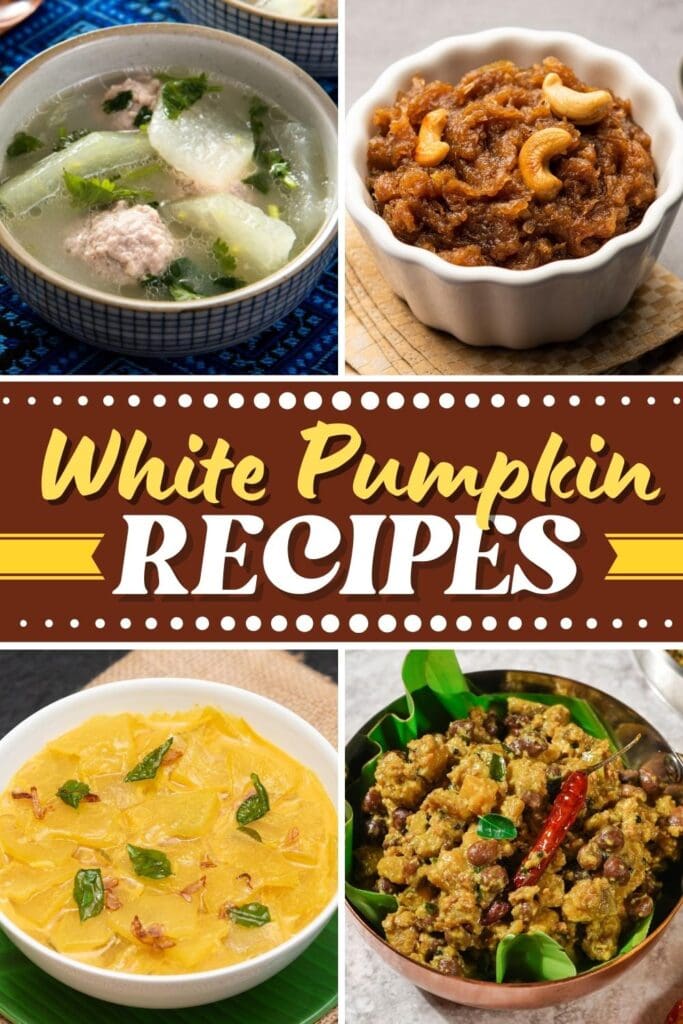 White Pumpkin Recipes