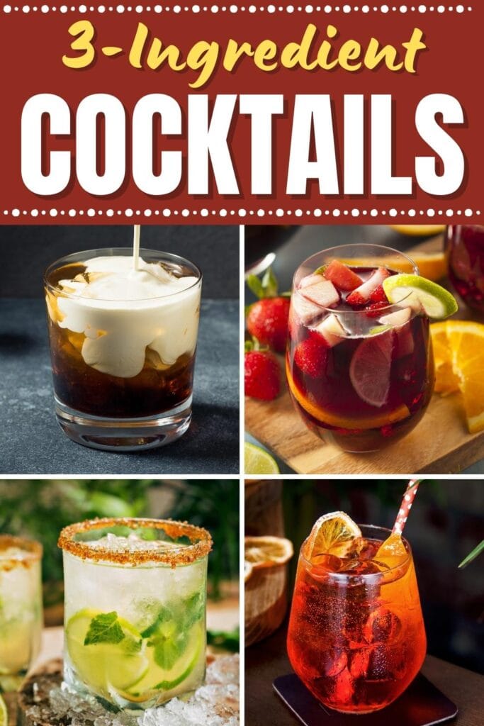 3-Ingredient Cocktails