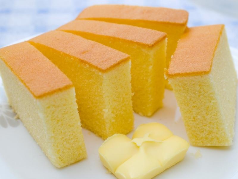 Sliced Butter Cake