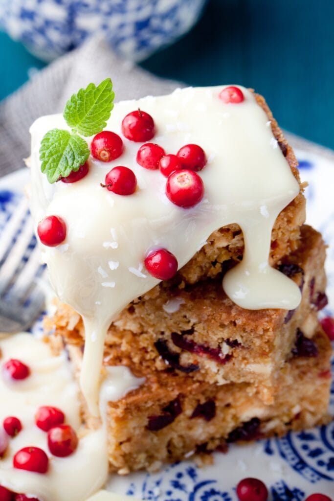 Chocolate Brownie Bar with Sugar Glaze