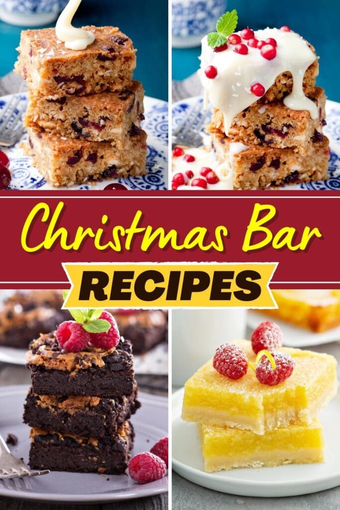 Christmas Bar Recipes