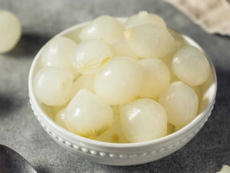 pickled onions in a bowl