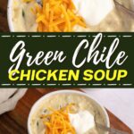 Green Chile Chicken Soup