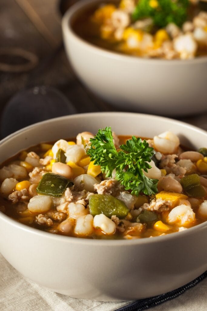 Homemade White Bean Chicken Chili Soup