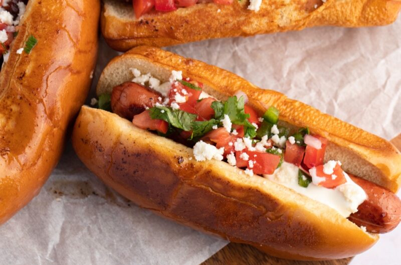 Mexican Hot Dogs (Easy Recipe)