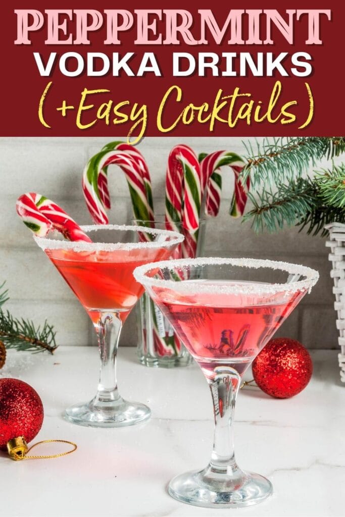 Peppermint Vodka Drinks (+ Easy Cocktails)