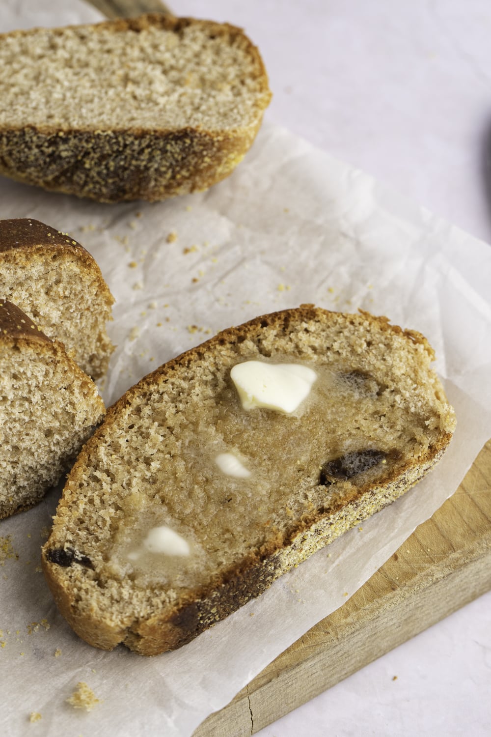 Squaw Bread Sliced