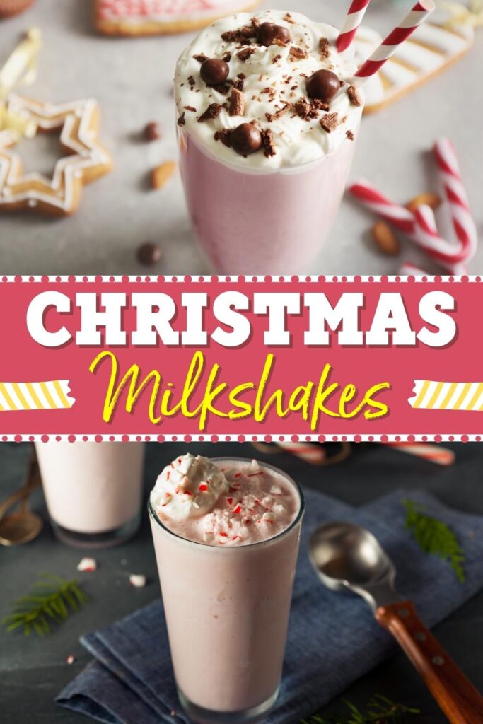 Christmas Milkshakes