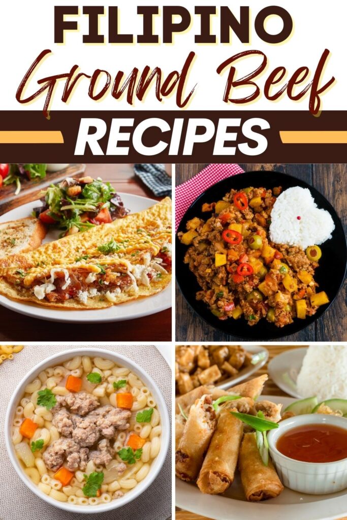 Filipino Ground Beef Recipes