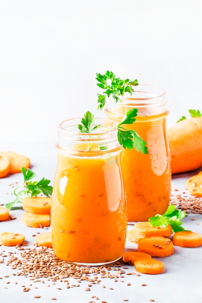 Healthy Refreshing Carrot Smoothie