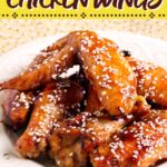 Honey Sriracha Chicken Wings