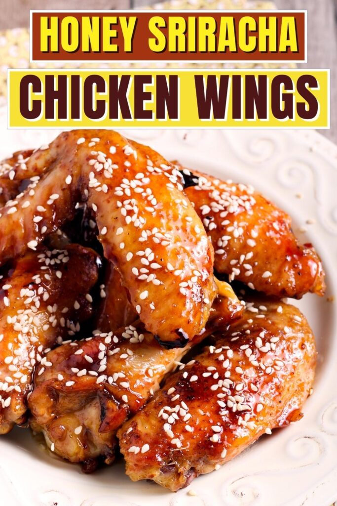 Honey Sriracha Chicken Wings