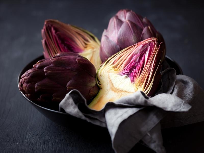 Purple Artichokes