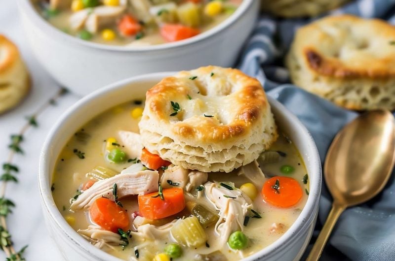 Chicken Pot Pie Soup (+ Easy Recipe)