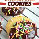 Chocolate-Dipped Shortbread Cookies