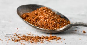 Dry BBQ Rub in a Vintage Spoon