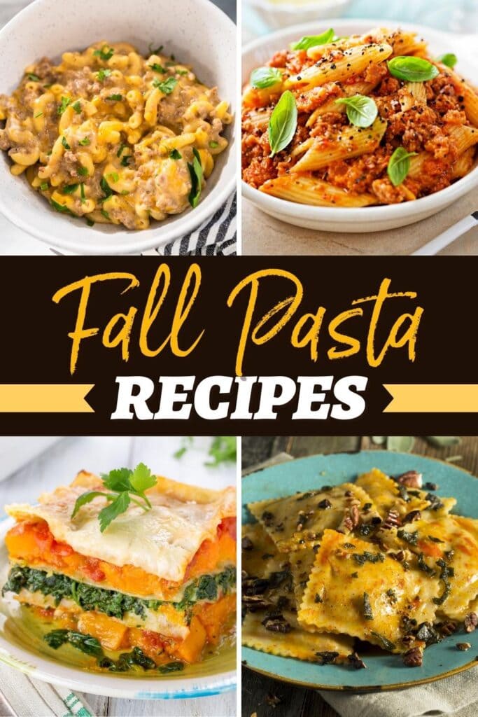 Fall Pasta Recipes