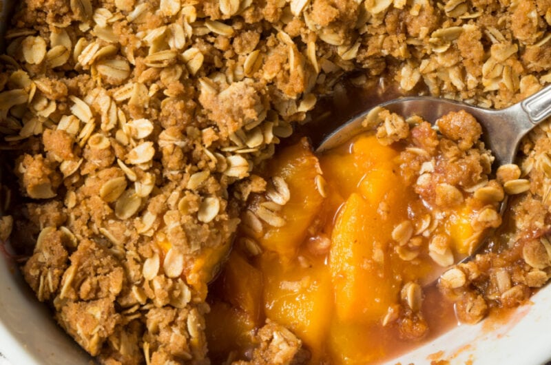 Easy Peach Crisp Recipe