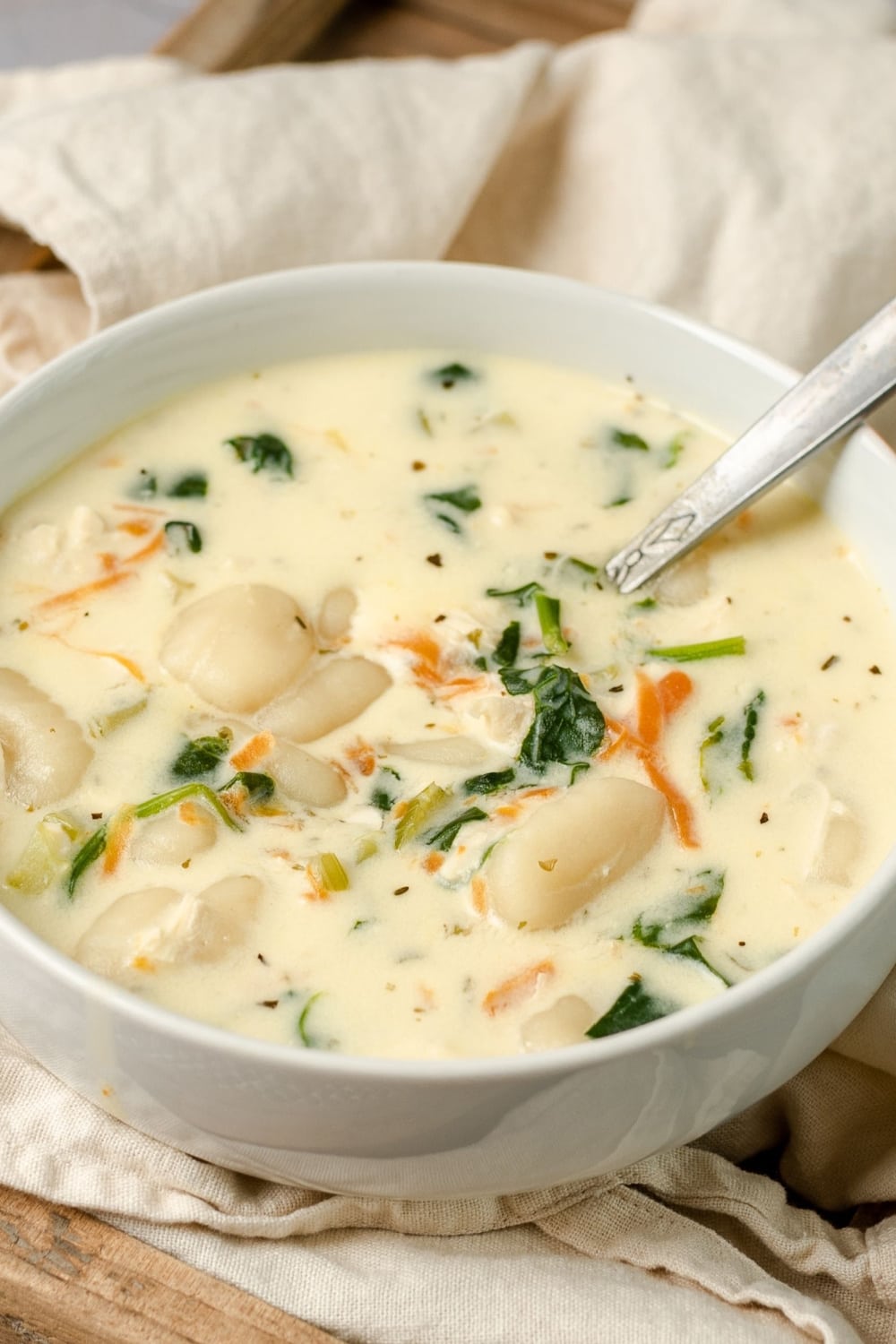 Creamy Chicken and Gnocchi Soup