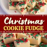 Christmas Cookie Fudge