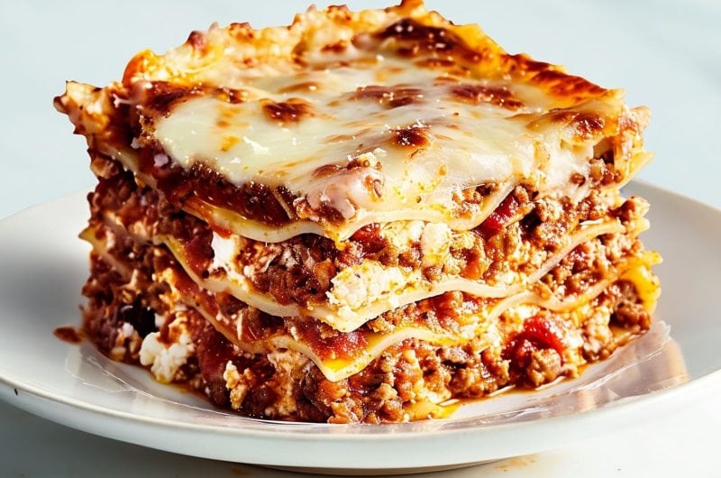 Cottage Cheese Lasagna (Easy Recipe)