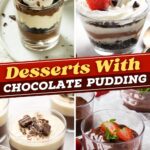 Desserts with Chocolate Pudding