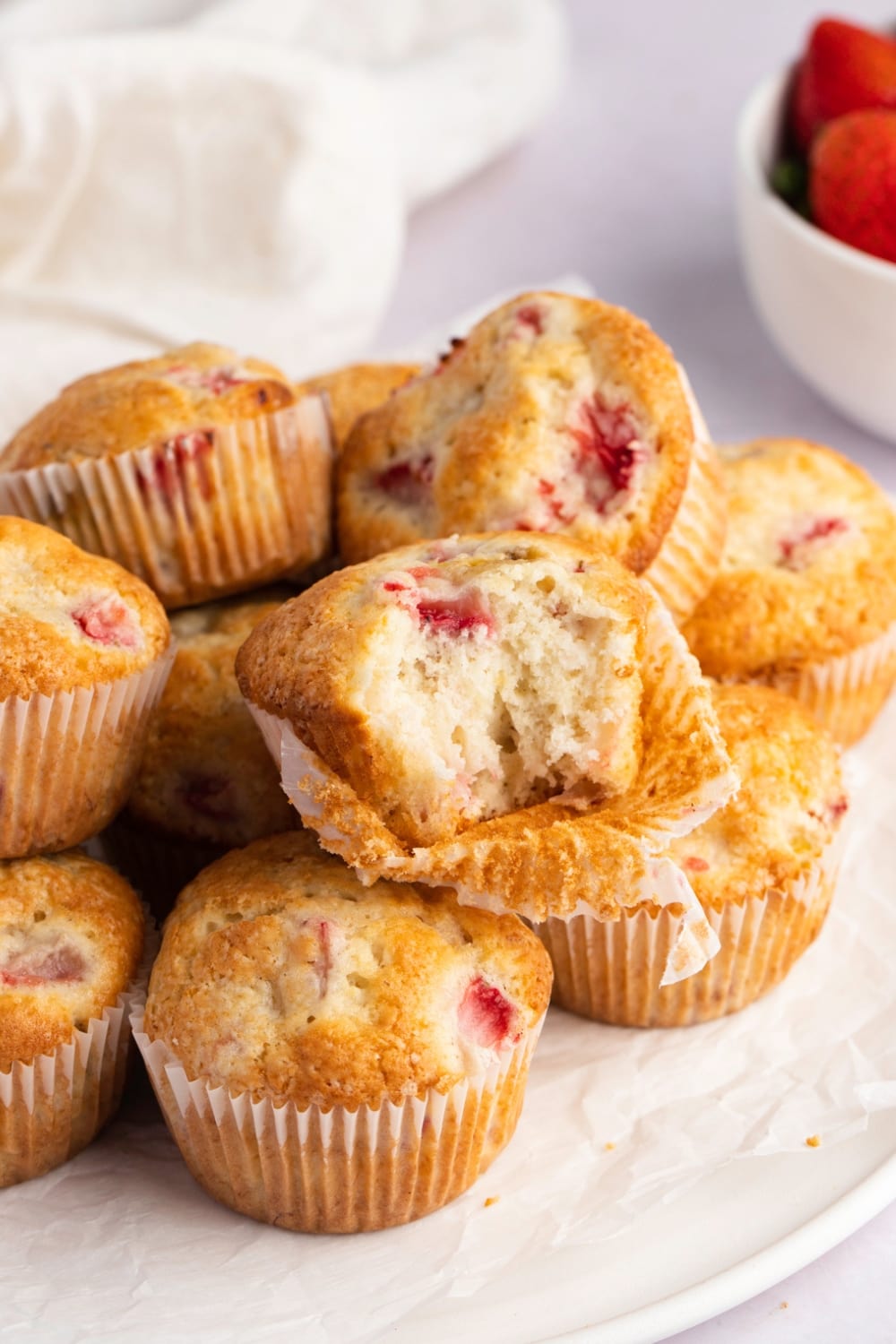 Strawberry Banana Muffins