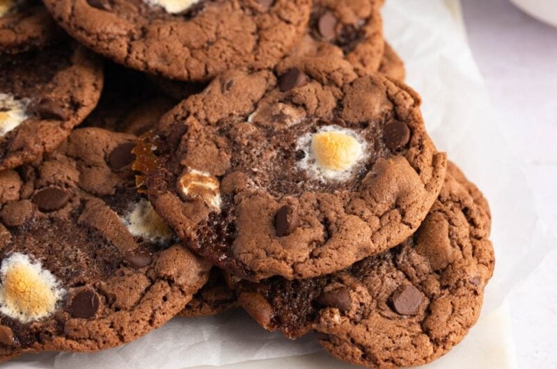 Hot Chocolate Cookies