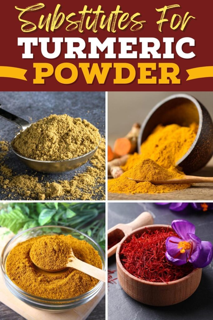 Substitutes For Turmeric Powder